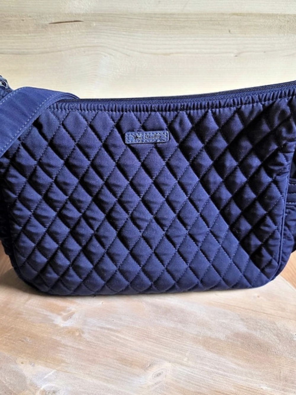 Vera Bradley Quilted Crossbody Bag in Blue